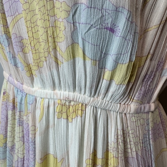 Ba&sh Ruffle Maxi Dress Nude - Picture 8 of 12